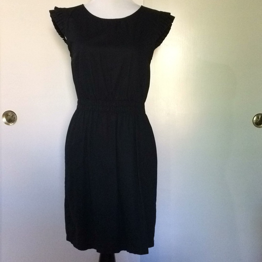 Mark Frill Factor Dress Black Small